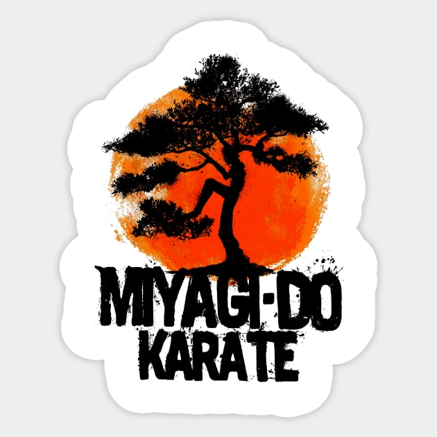 Cobra Kia-Miyagi Do Karate Sticker by Mavioso Pattern